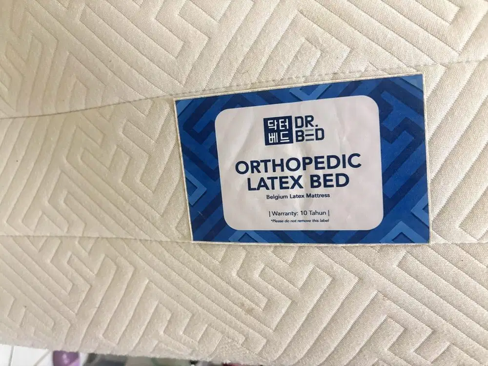 Kasur Dr. Bed Orthopedic Latex ukuran 140 cm x 200 cm x 25 cm