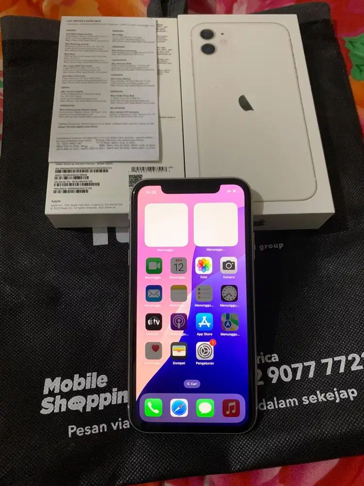 Iphone 11 64Gb resmi indo ibox istimewa orinan no minus