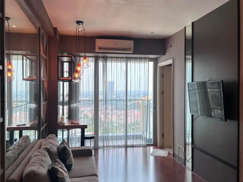 Anderson 2BR Full Furnish Cantik Lantai 10 Hanya 65Jt/th View City