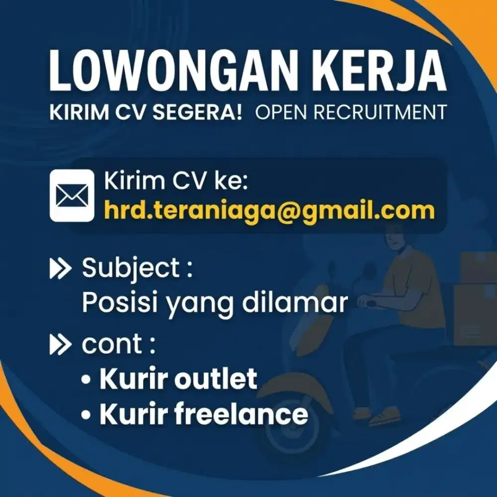 Lowongan Pekerjaan JNT Cargo