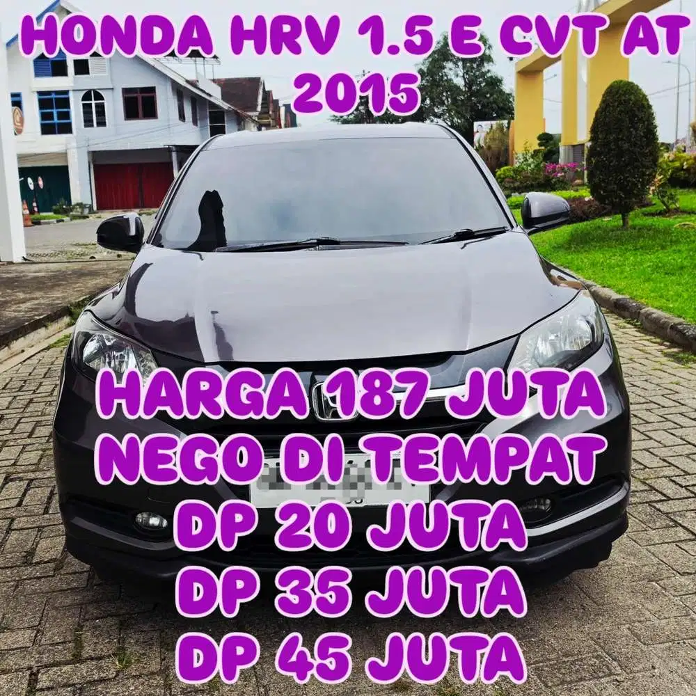 Honda HR-V 2015 Bensin DP 20 JUTA