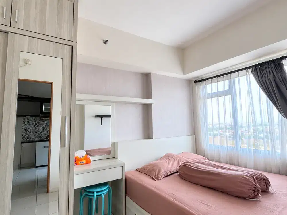 Dijual Apartemen Educity 2BR Full Furnished Tower Harvard Lantai 10 View City dekat Univ Widya Mandala,  ITS,  UNAIR, Pakuwon City Mall,  Pakuwon City Surabaya Timur