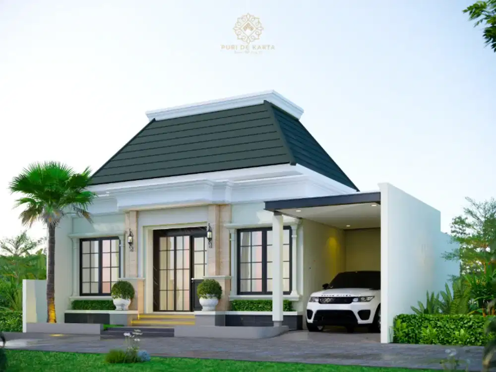 Dijual Hunian Rumah Baru Jogja SHM dengan Desain American Classic