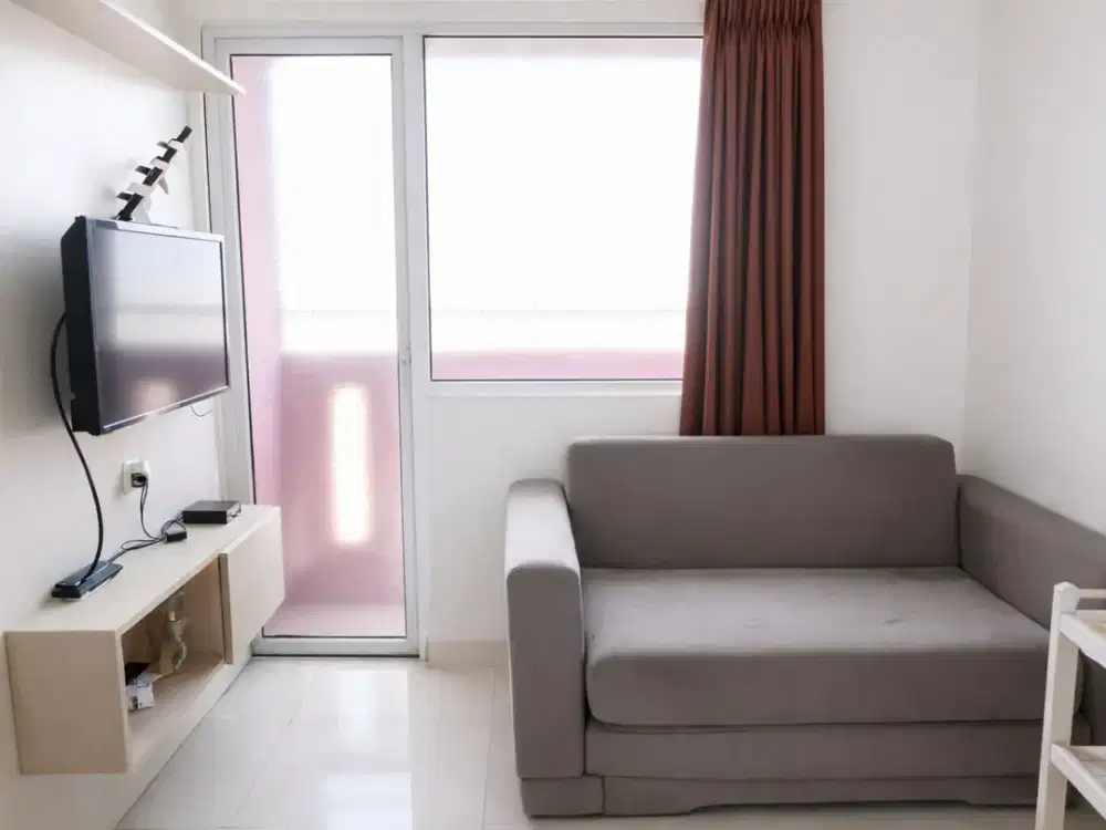 Disewakan Bulanan Murah Green Pramuka City Apartemen 2BR Furnish