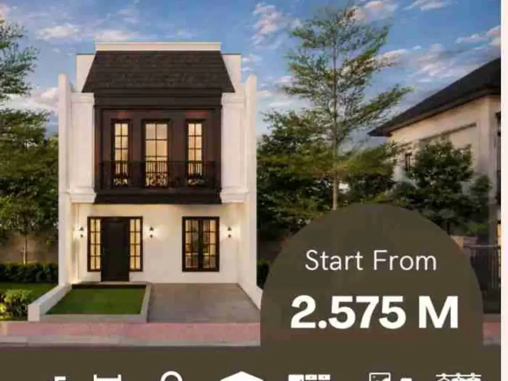 DIJUAL RUMAH BARU DI PASAR MINGGU