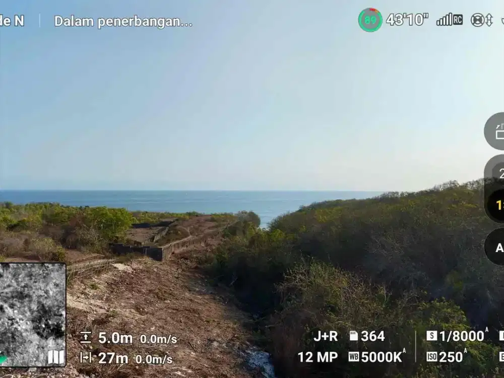 DIJUAL TANAH FULL OCEAN VIEW – PANTAI MELASTI, UNGASAN BALI