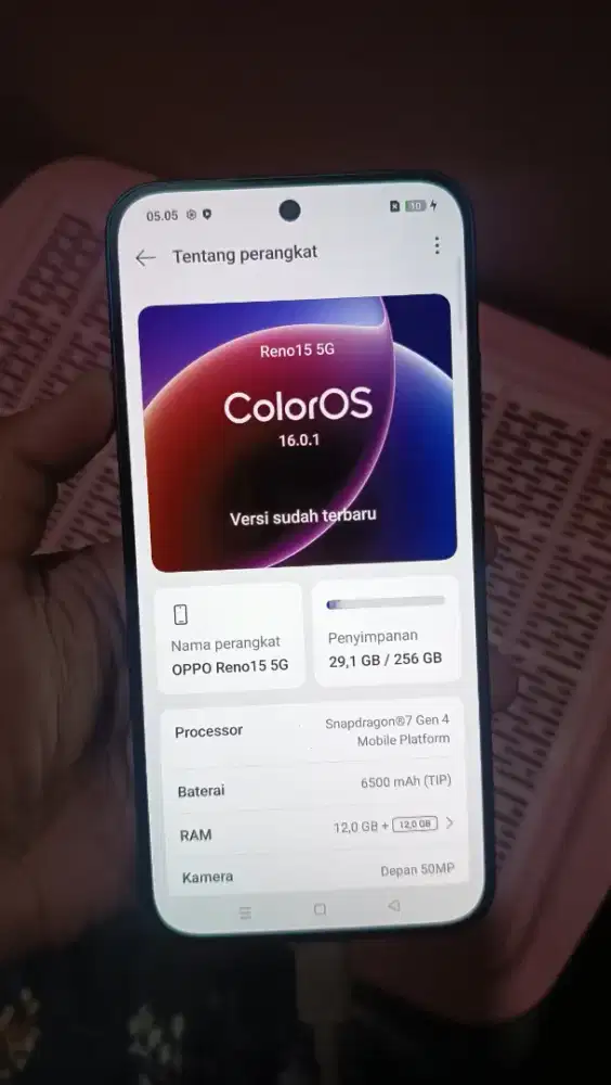 Oppo 15 5g 12/256