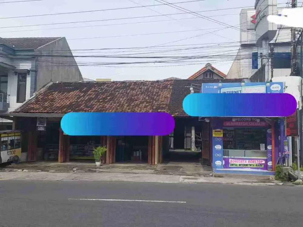 Tanah Prospektif Bonus Rumah Dan Tempat Usaha Tepi jl. Palagan Dekat HYATT