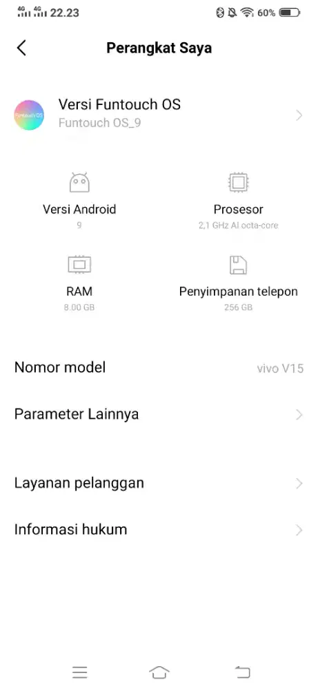Jual aja gan Vivo v15