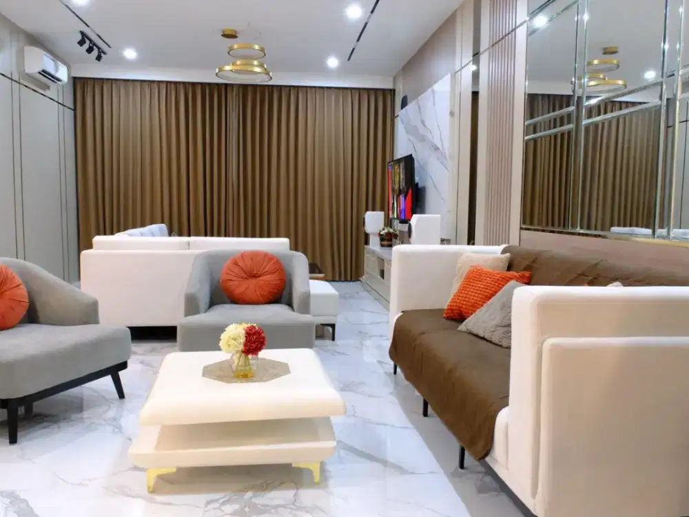 Rumah Cantik Full Furnished View Danau Cluster Anapuri Podomoro Park Bandung