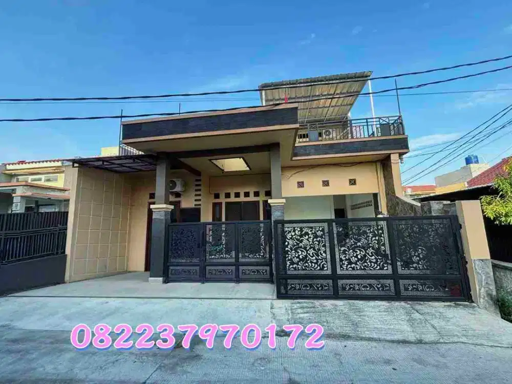 Dijual Rumah 2 Lantai Cocok Untuk Kost2an di Harapan Indah Bekasi