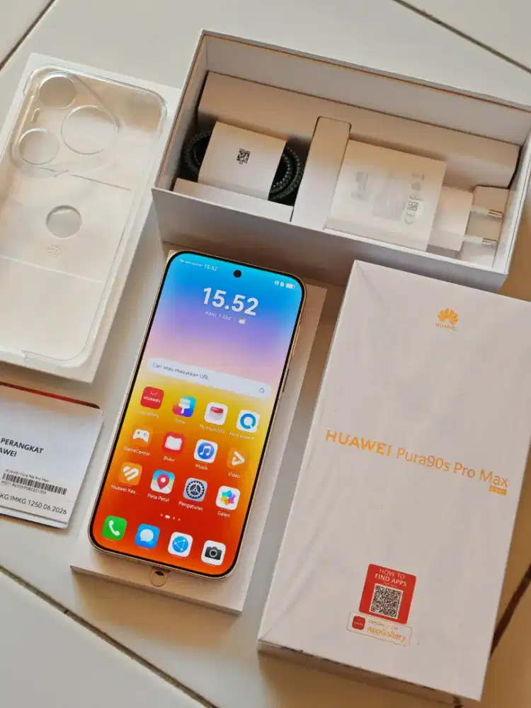 Huawei Pura 90s Pro Max 12/512 Mulus Fullset Ori Garansi Aktif