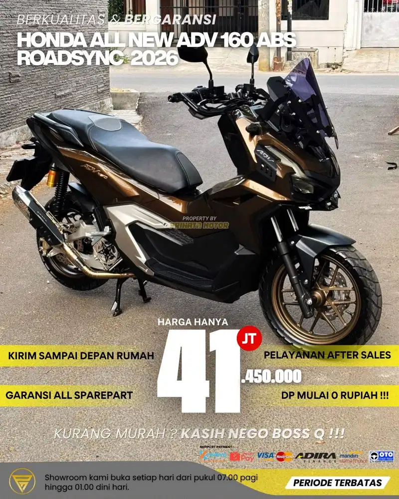HONDA ADV 160 ROADSYNC 2026 !!!