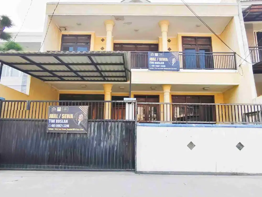Dijual / Disewakan Rumah Kokoh 2 Lt Mojoklangru Surabaya Cocok Untuk Hunian, Kantor, Mess PJTKI, Lembaga Kursus dll... Dekat Merr, Galaxy, Unair dan RSUD Dr Soetomo