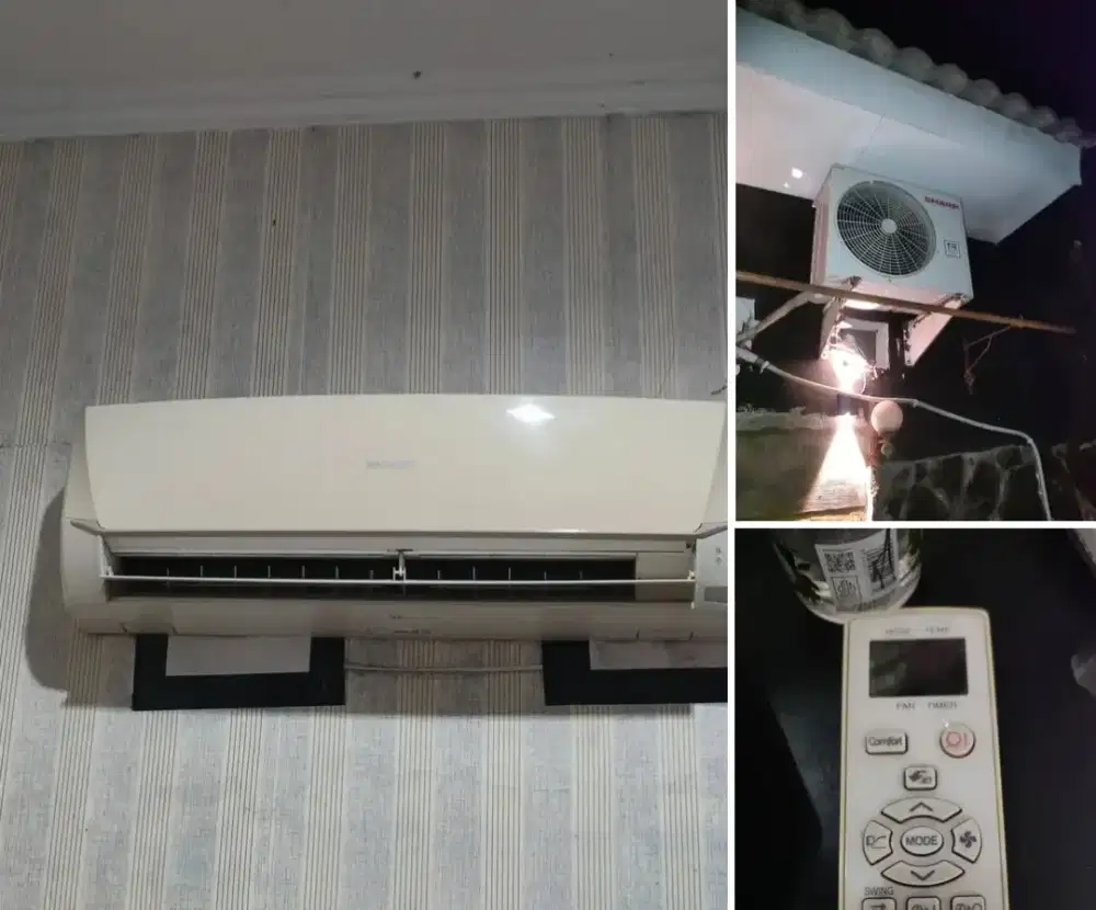 Trima dingin ac sharp 1/2pk normal dingin garansi 3 bulan