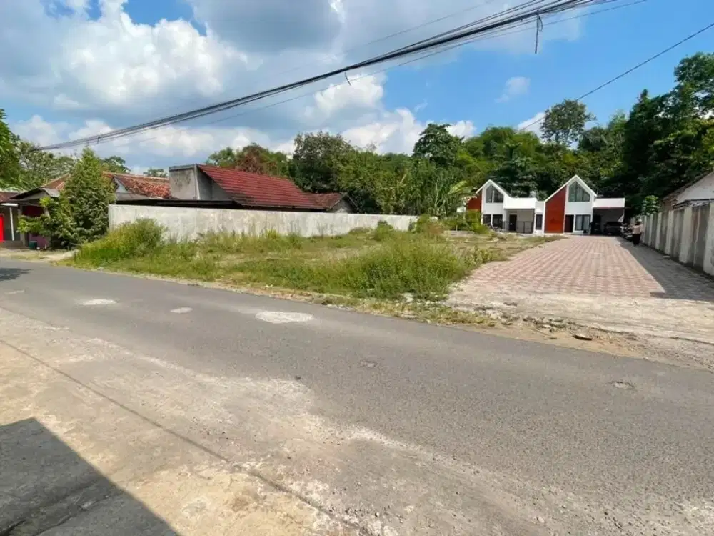 Tanah Murah Posisi Hook Dekat RS Hardjolukito, Bantul