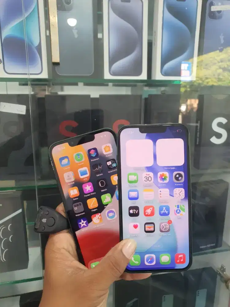 Iphone 13 128gb ibox full ori mlus,  bh 100 dan 99