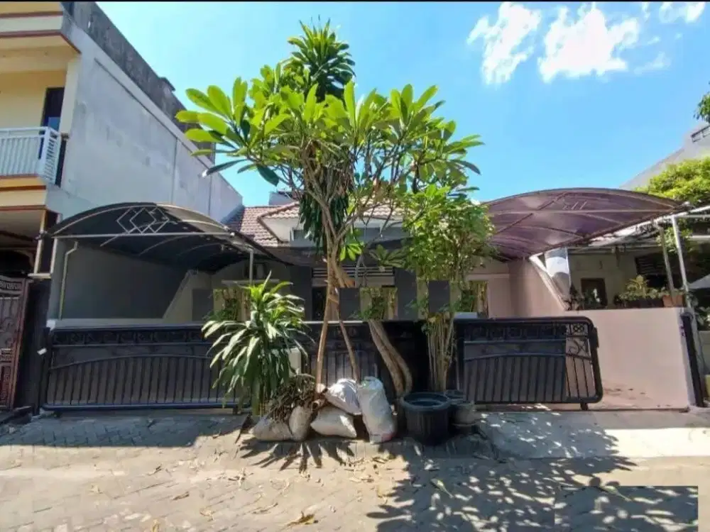 Dijual Rumah Siap Huni Dekat SD Alhikmah Dan Masjid Agung Di Perum Palm Spring Jambangan, Surabaya Selatan