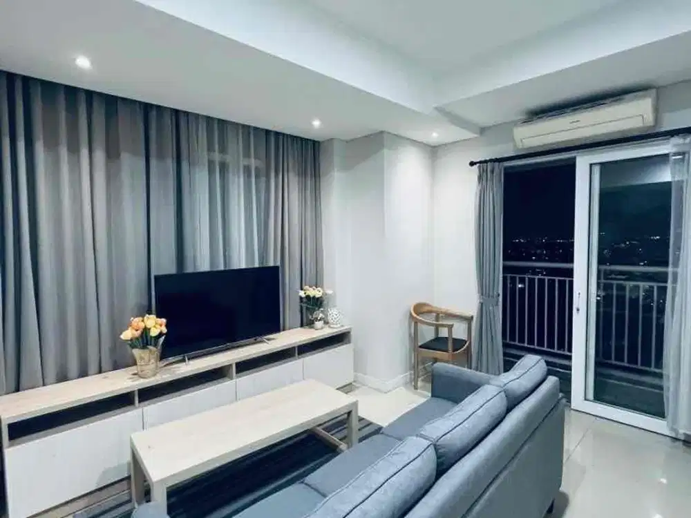 Disewakan Apartement 2 Br Posisi Hook Full Furnished di Metro Park Residence - Jakarta Barat