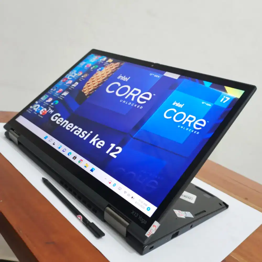 Gen12 EVO Yoga Core i7 Ram 16gb ssd 512gb Touchscreen Vga IRIS
