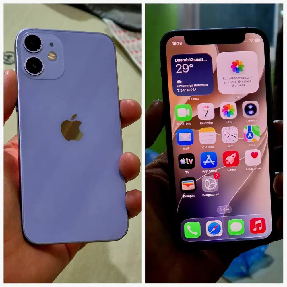 iPhone 12 MINI 128gb ori Lengkap dan Masih Lumayan mulus