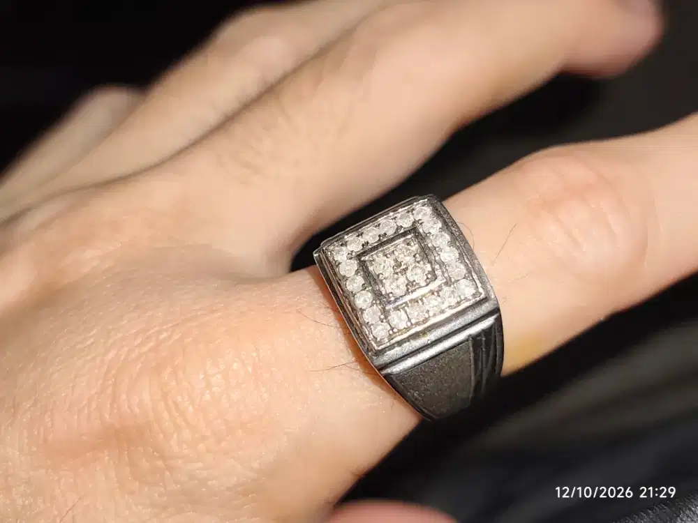 Cincin Silver Berlian