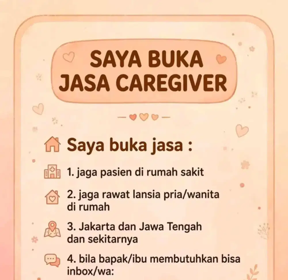 Jasa perawat lansia