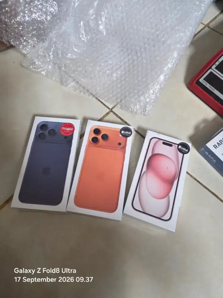 Apple Iphone 17 pro max Resmi Indonesia Digimap NEW SEGEL