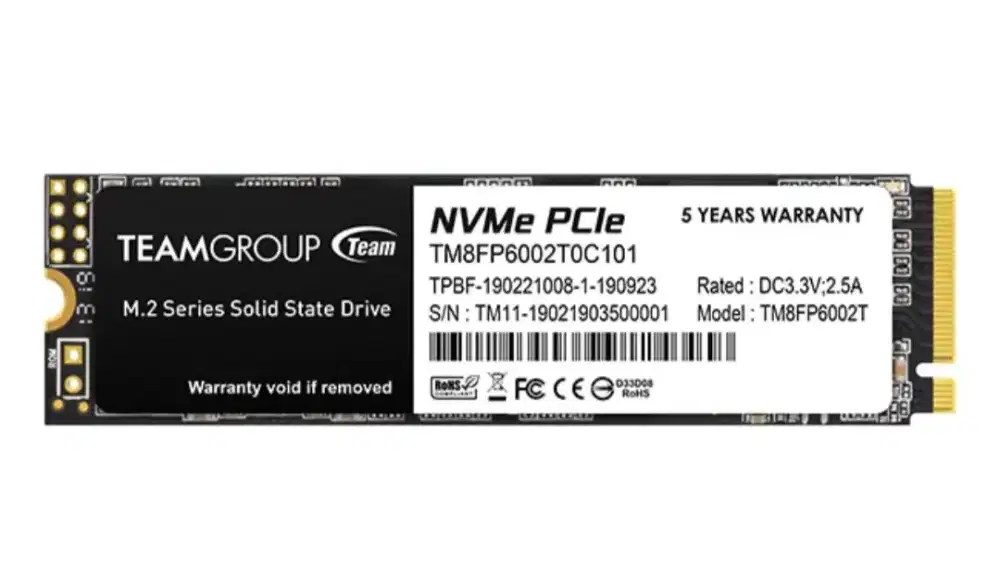 JUAL BU, SSD TEAMGROUP NVME M2 1 TB GEN 3