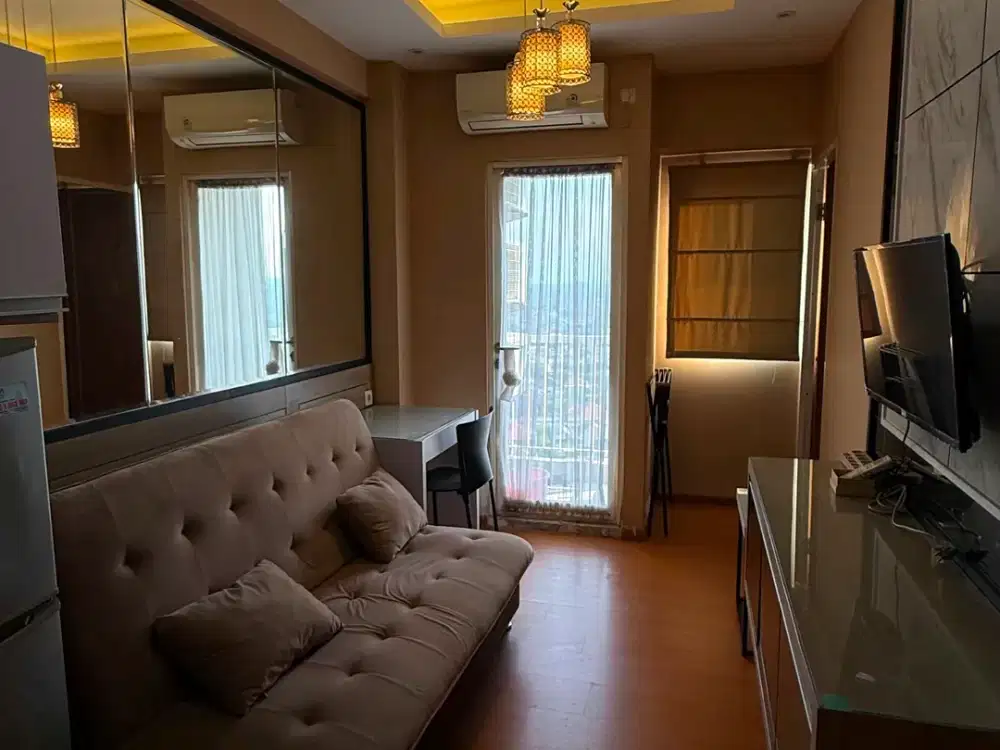 Disewakan Apartemen 2BR Puncak Dharmahusada Tower B LT21 Furnish Dekat Galaxy Mall Dan Pakuwon City Surabaya Barat