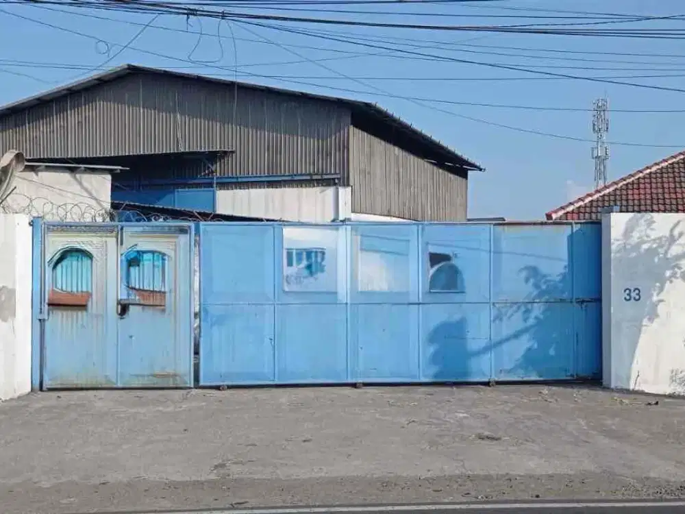 DIJUAL EX GARASI BIS 4.917m2 SHM - PADAT FULL PAVING - STRATEGIS - RAYA GILANG Kec Taman SIDOARJO