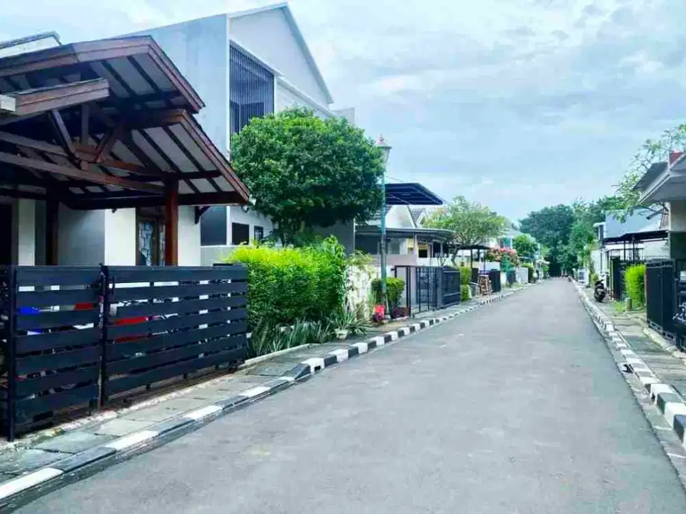 DIJUAL CEPAT Rumah Semi Furnished dalam Komplek perumahan nyaman dan Strategis di Jatiasih kota Bekasi
