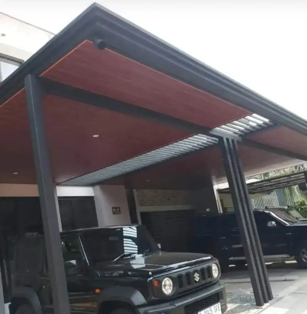 Kanopi plus plafon PVC