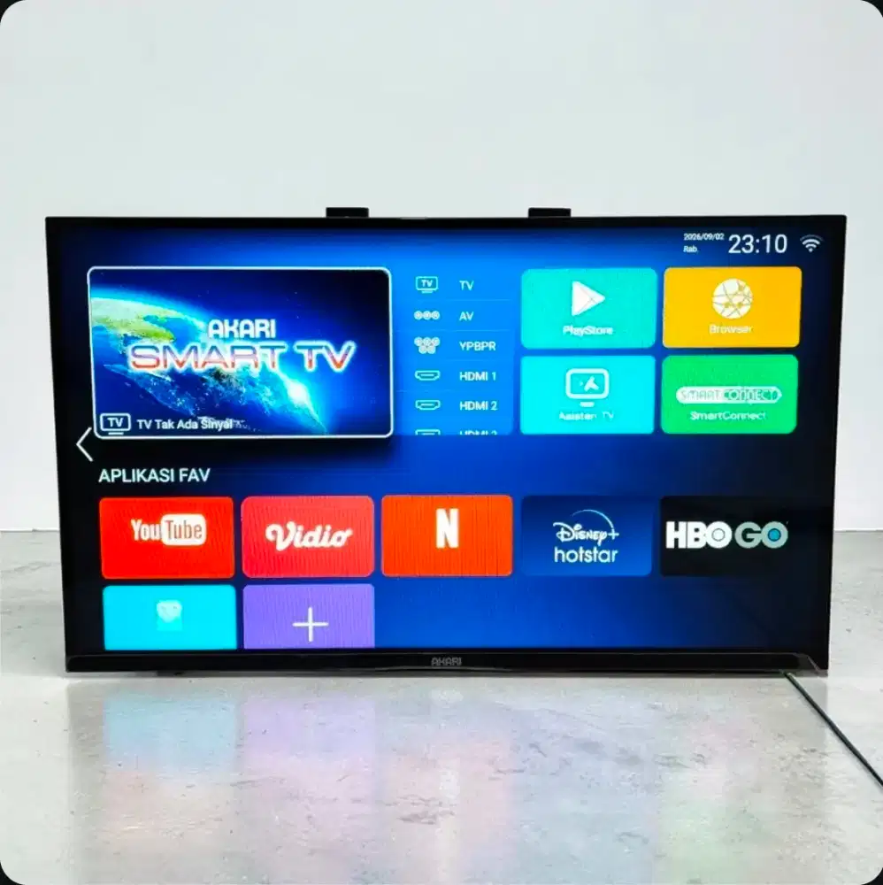 Smart TV Akari 32 inci - masih mulus normal bsa diantar