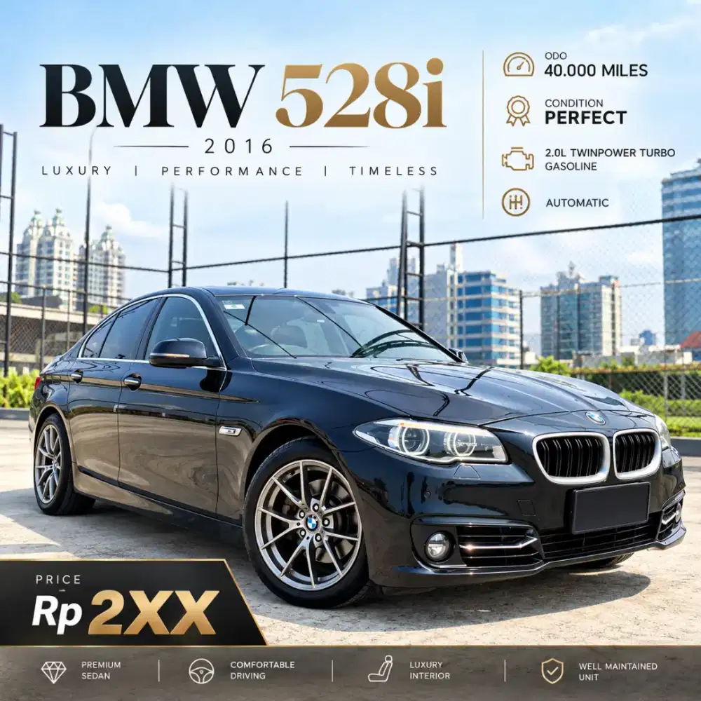 BMW 528I LUXURY 2016 / 2017