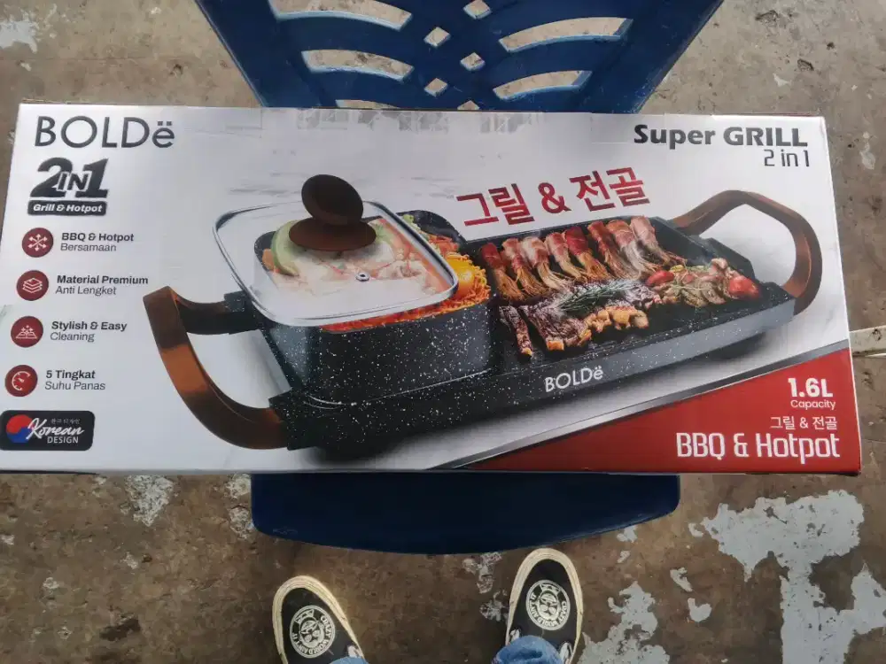 Super grill 2in1 bolde