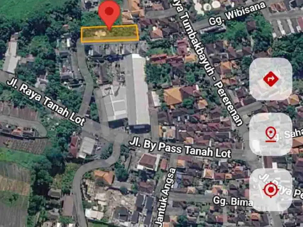 Tanah Pererenan 100 Meter dari Jalan Raya Utama Canggu