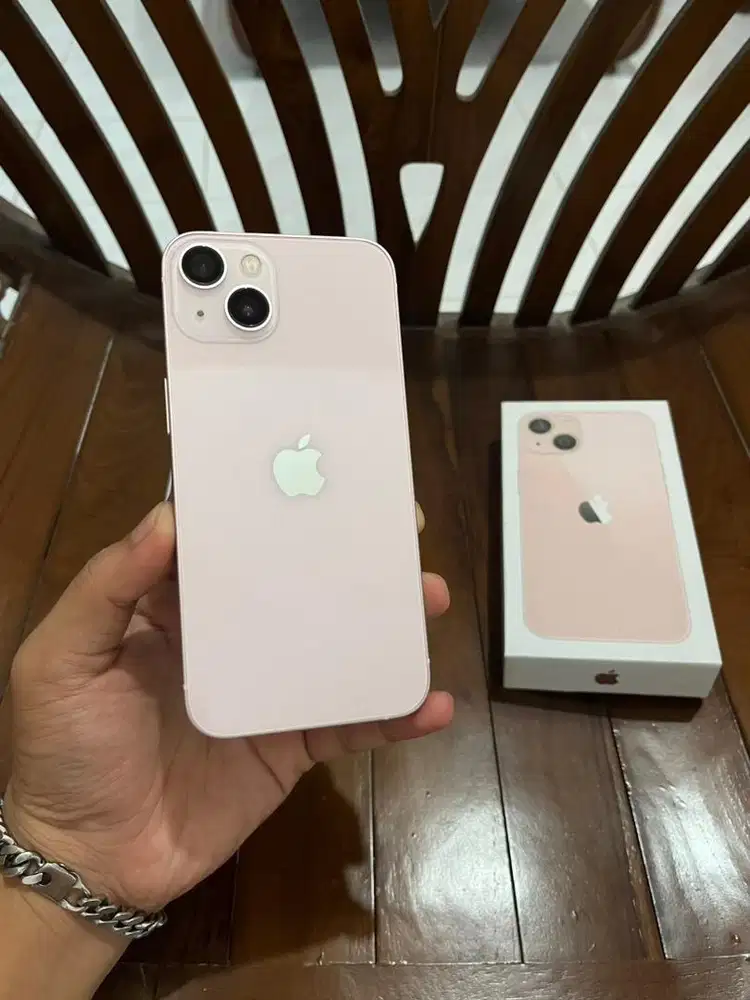 Iphone 13 128gb Beacukai Permanen, Pink Fullset