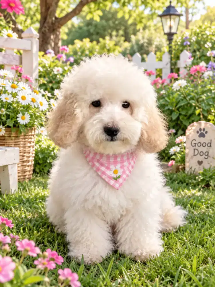 Jual anjing poodle jantan