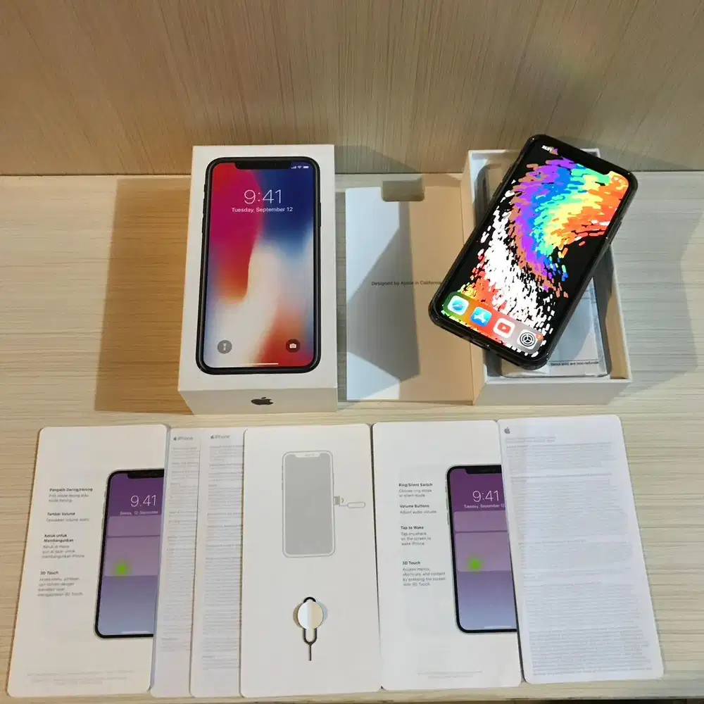 Iphone X ibox PA/A Fullset Resmi Langka