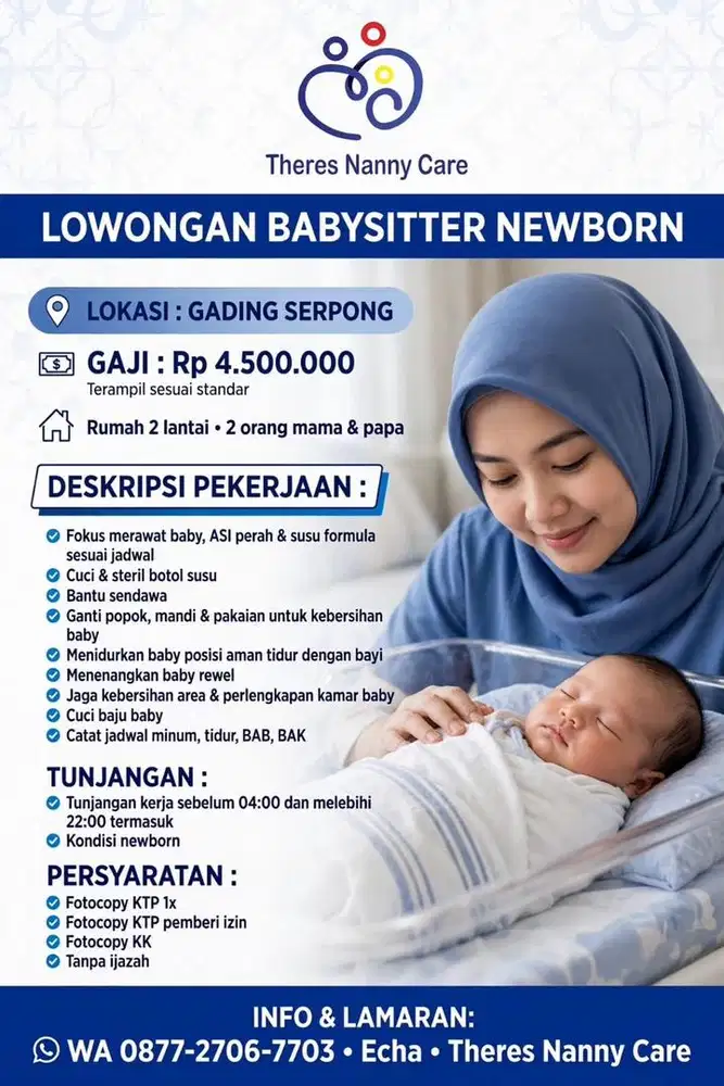 LOWONGAN KERJA BABY SITTER