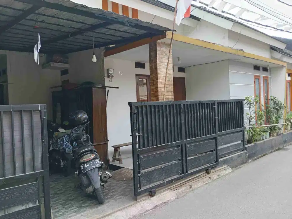 Jual Rumah modern minimalis di Limo jl rotan Depok luas 84 m2