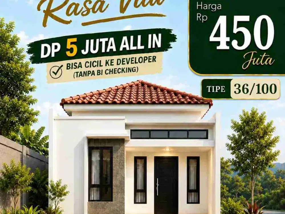 Rumah Elegant Murah Dengan City View Kota Bandung