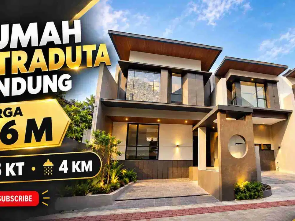 rumah siap huni di setraduta bandung SHM