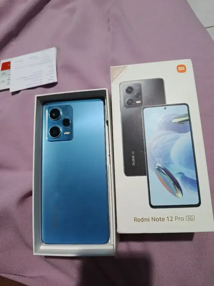 Redmi note 12 pro 5G  ram 8/256 gb second