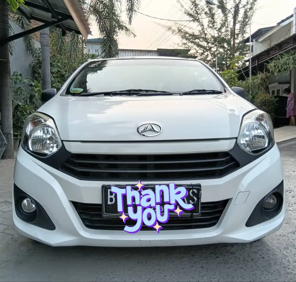 Daihatsu Ayla D 2021 Manual Putih Kilometer 58 Rb