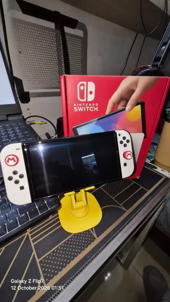 Nintendo switch OLED white seken