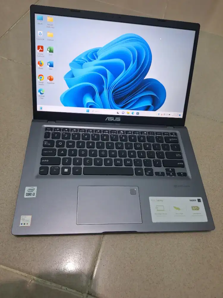 Bismillah di jual laptop asus vivobook slim core i3gen10 ram8gb ssd512