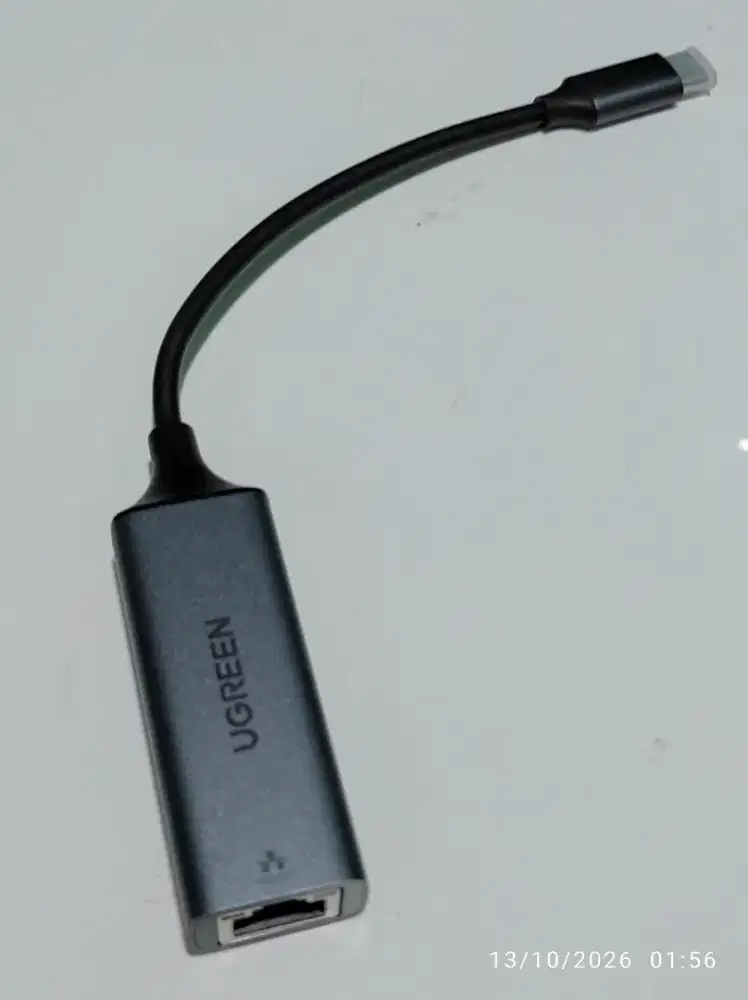 Jual Adapter UGREEN USB Type C to LAN Ethernet RJ45 Original Mulus