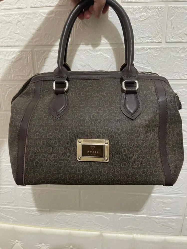 Tas Guess Cokelat (tas tangan)